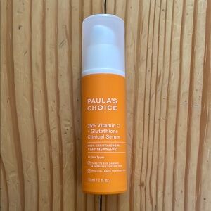 Paula’s Choice 25% Vitamin C + Glutathione clinical serum new sealed full 1 oz